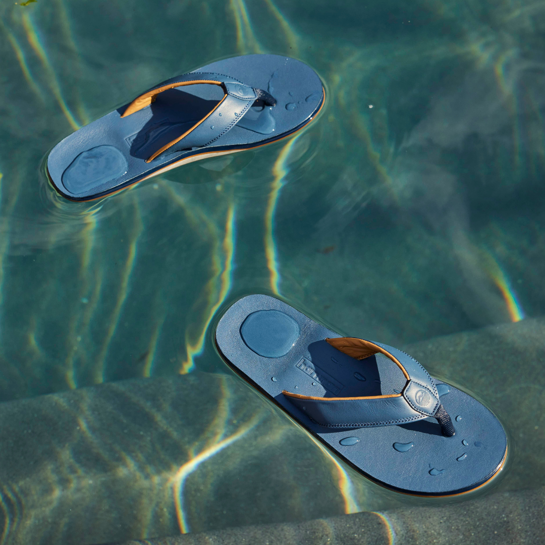 Waterproof Mens Clipper Lagoon Flip Flops