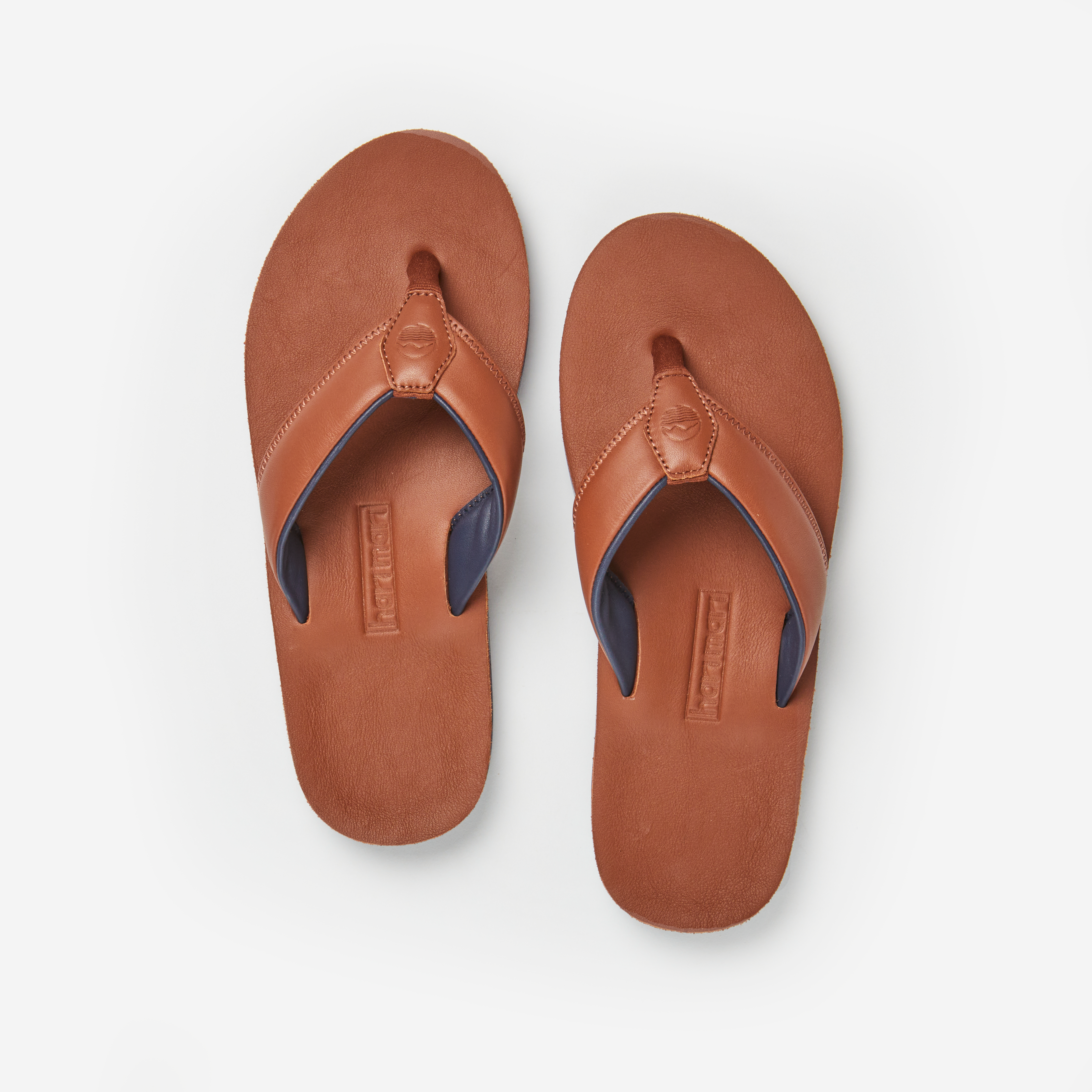 Mens Hari Mari Clipper Flip Flops - Cask