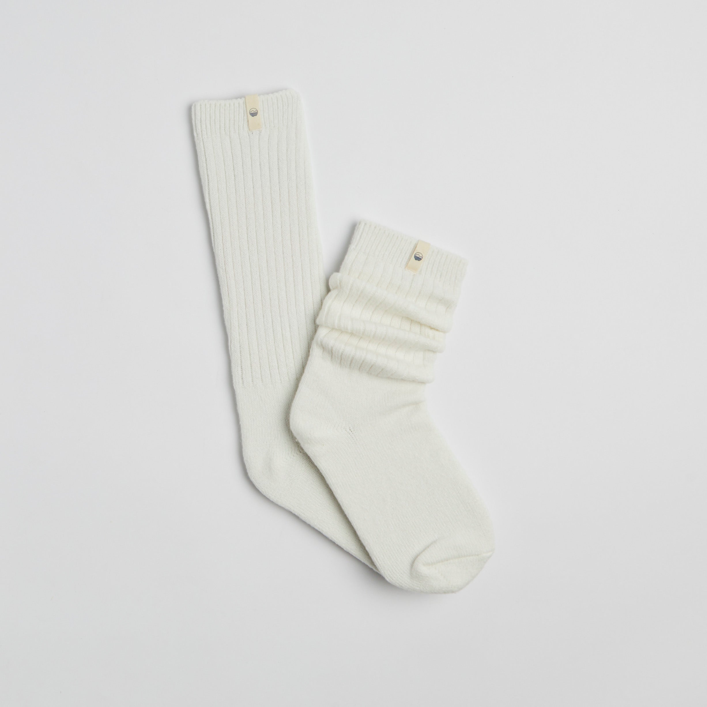 CloudComfort Crew Sock | White