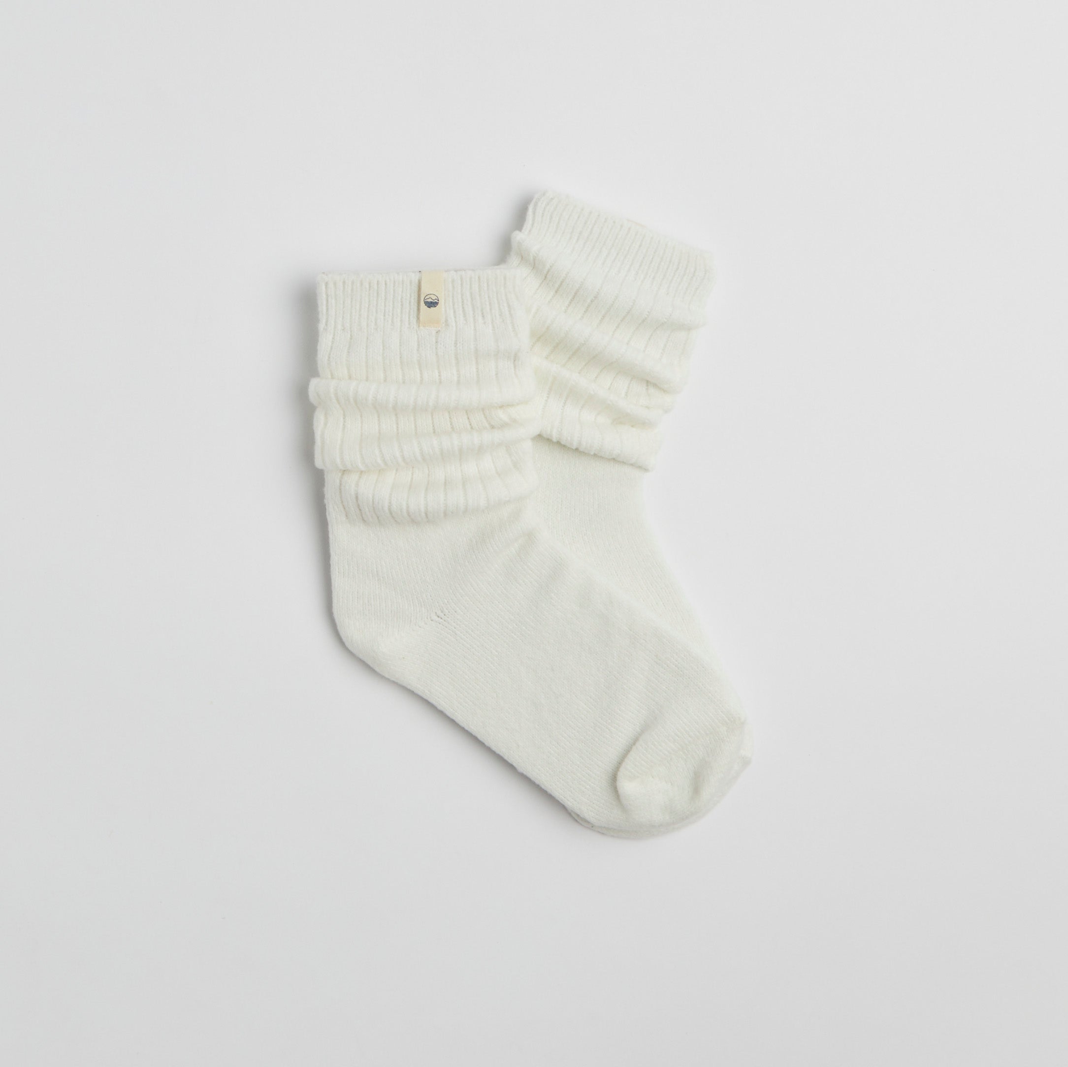 CloudComfort Crew Sock | White