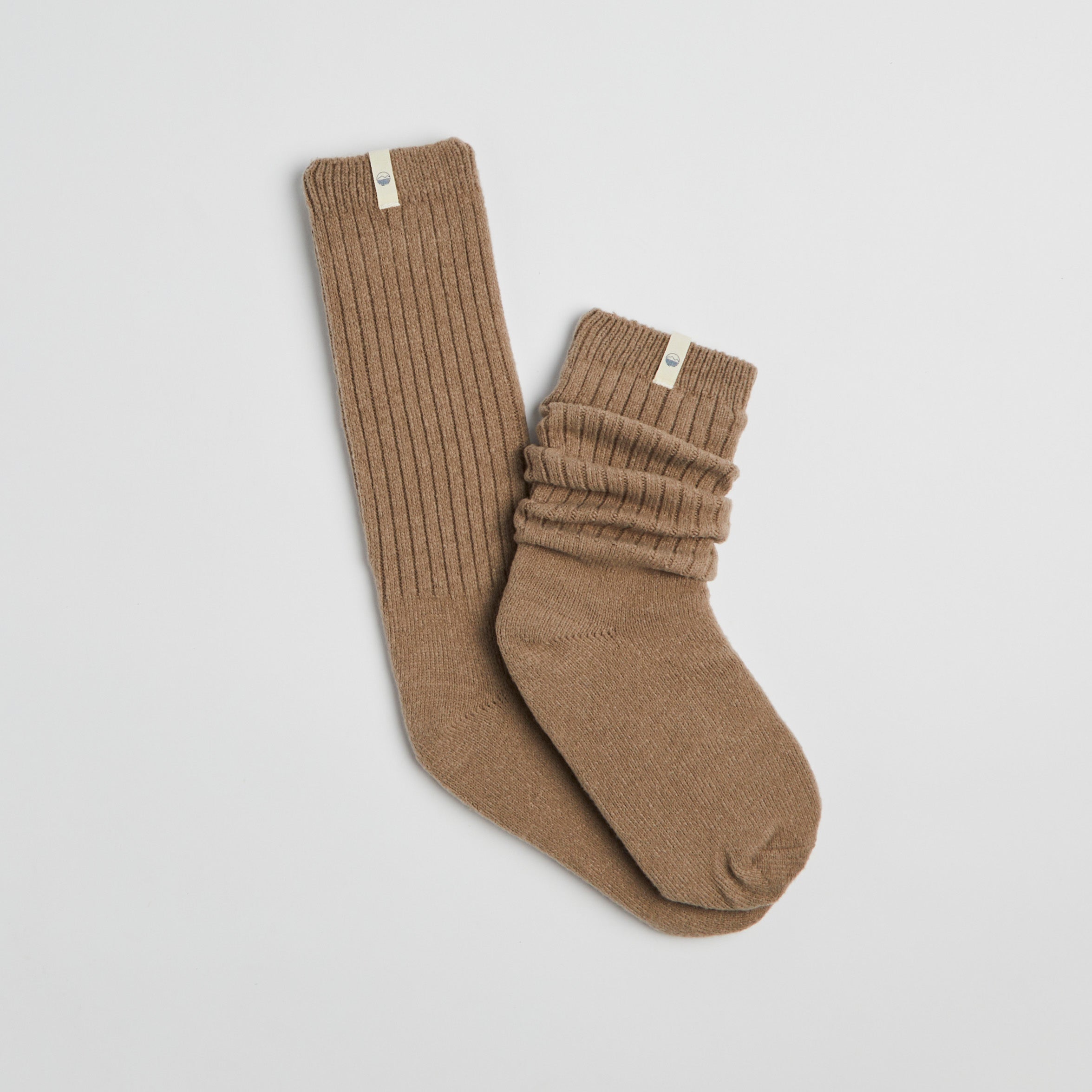 CloudComfort Crew Sock | Camel