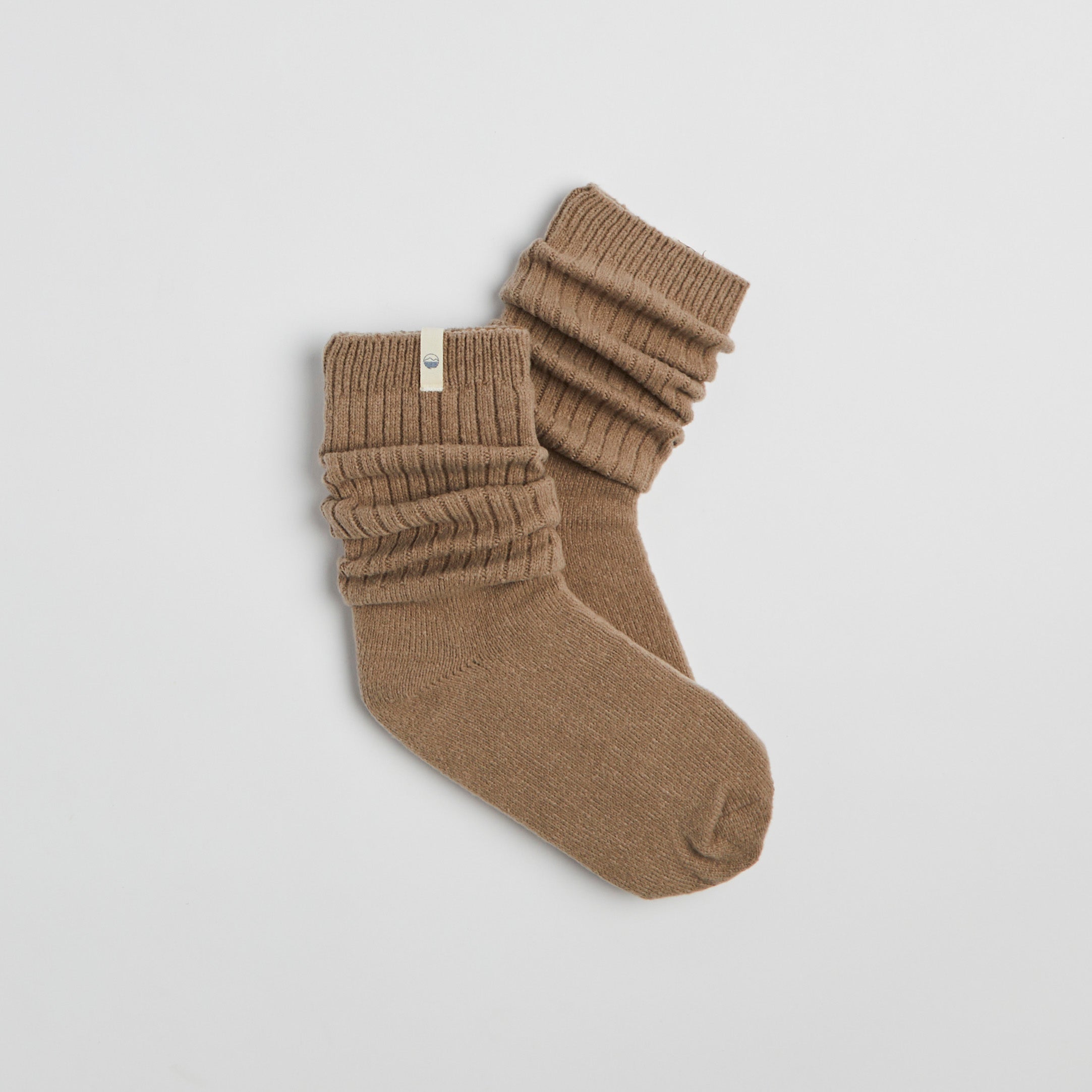 CloudComfort Crew Sock | Camel