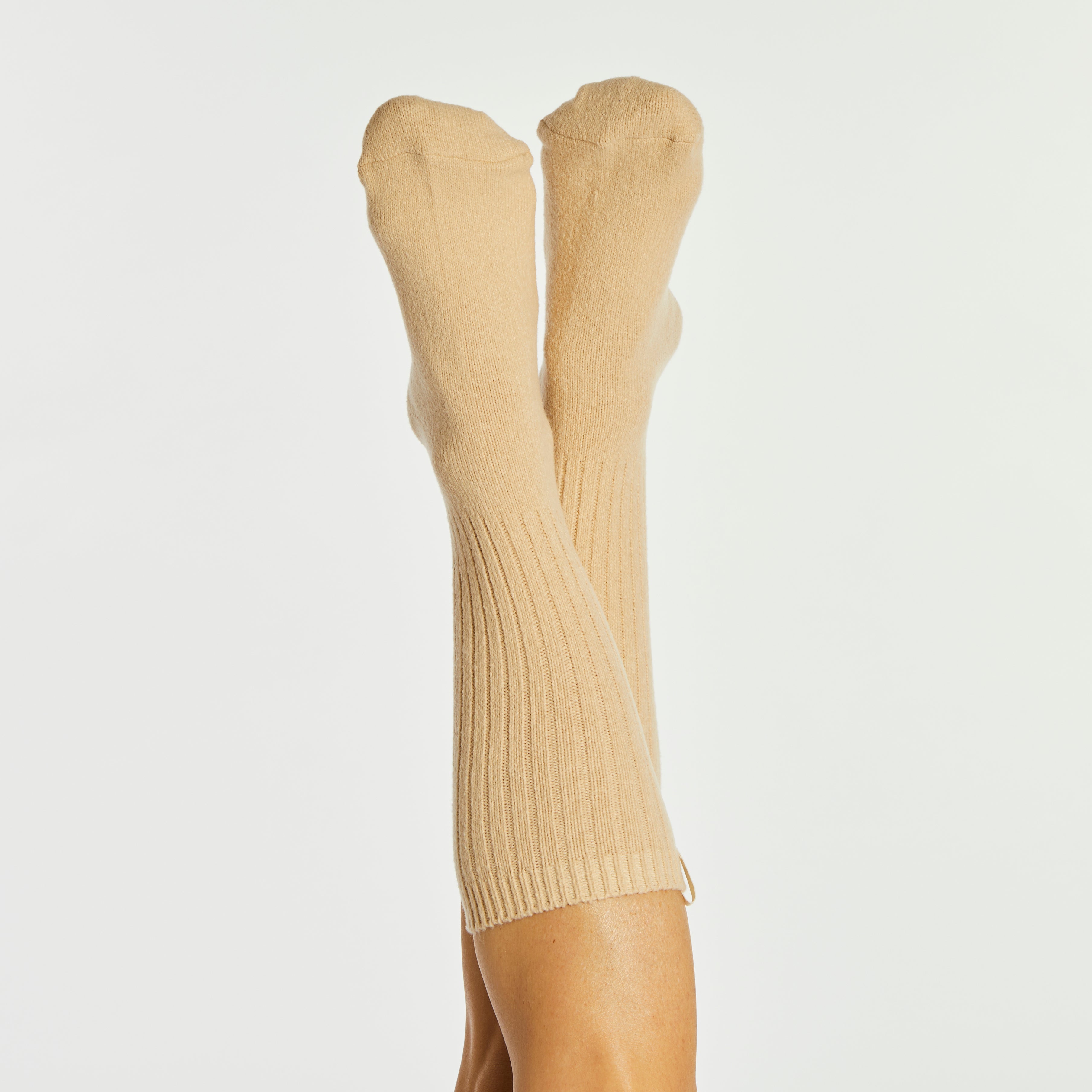 CloudComfort Crew Sock | Beige