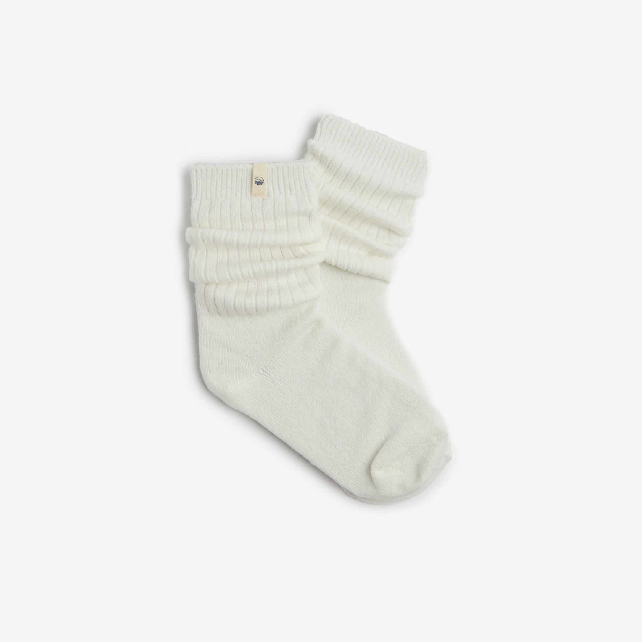 CloudComfort Crew Sock | White