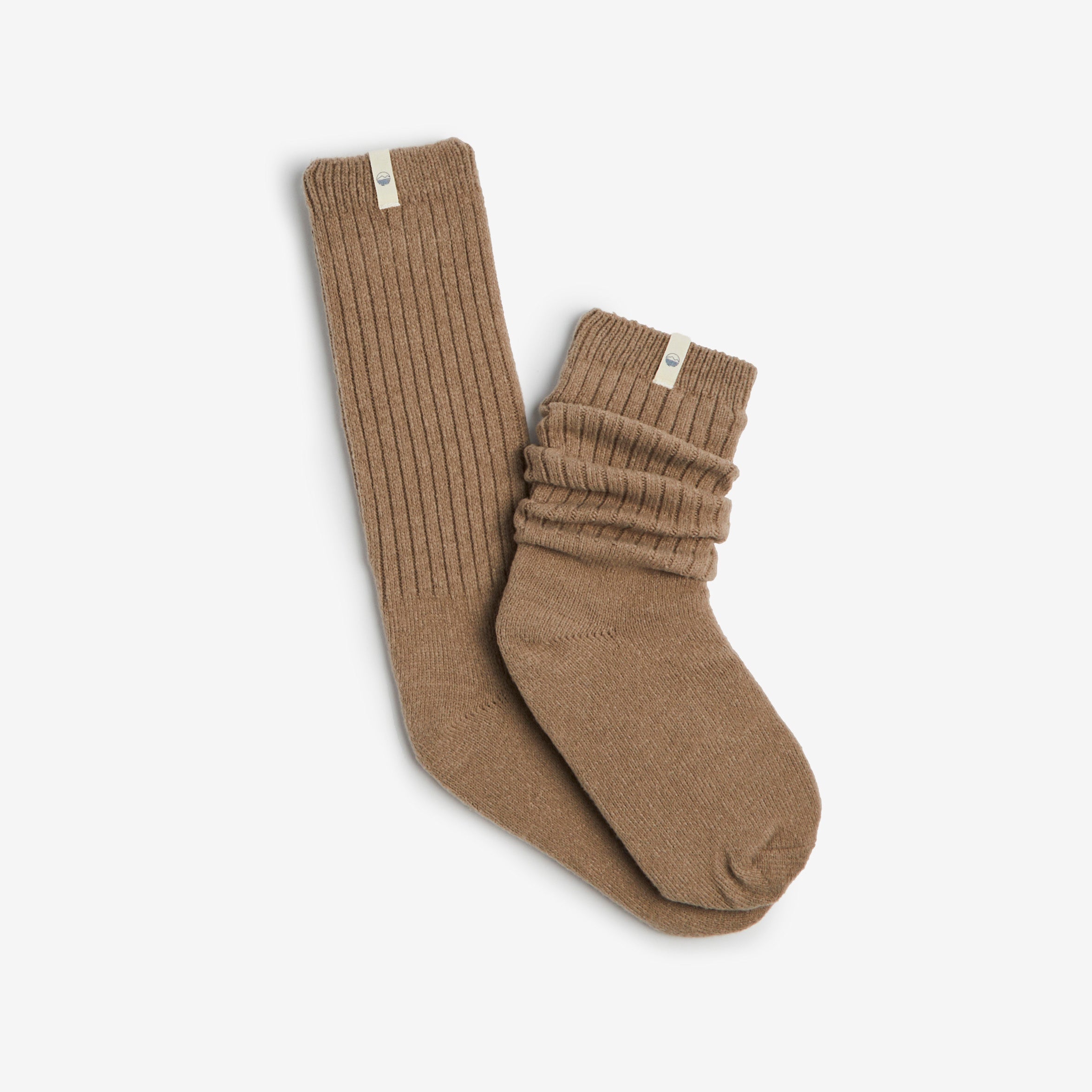 CloudComfort Crew Sock | Camel