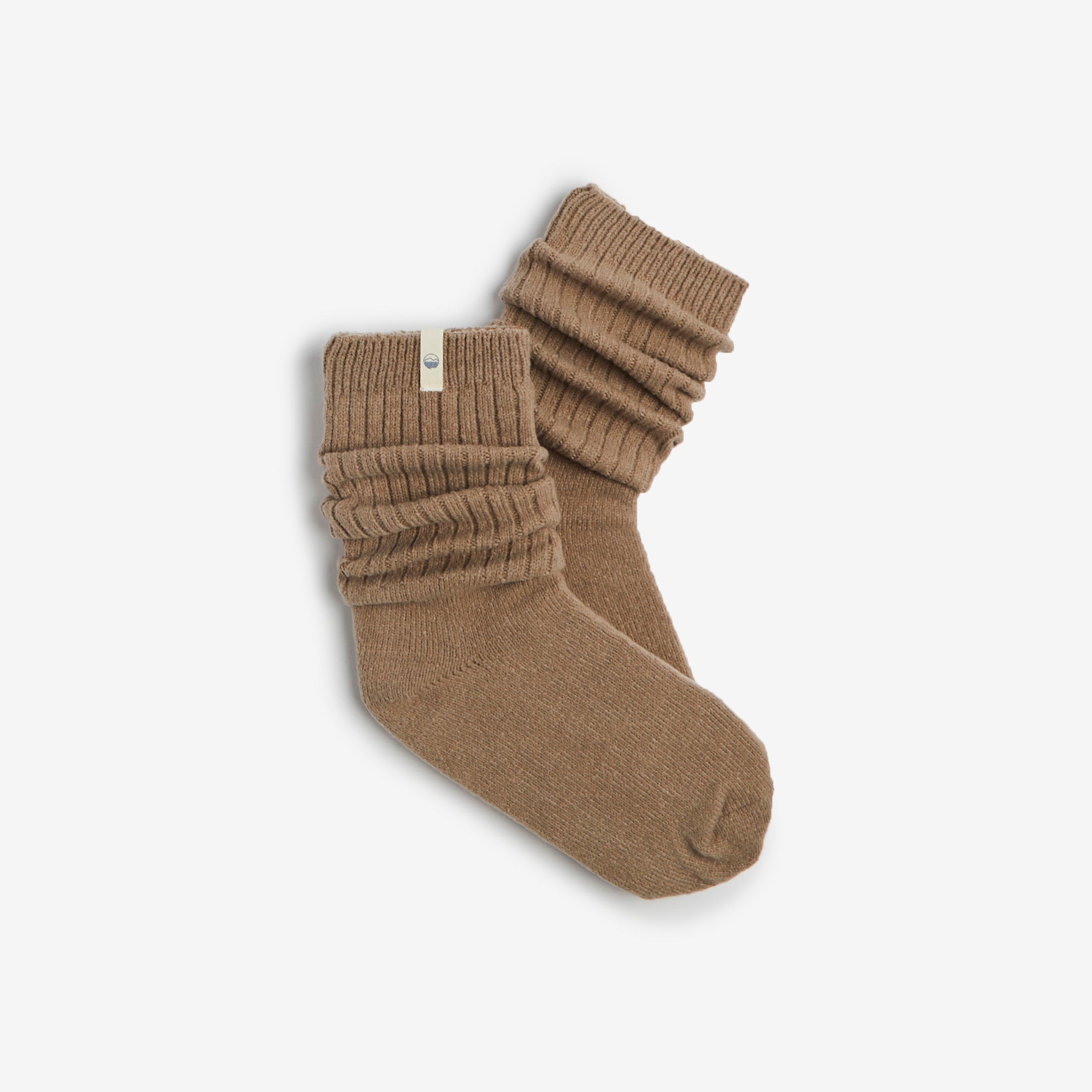 CloudComfort Crew Sock | Camel