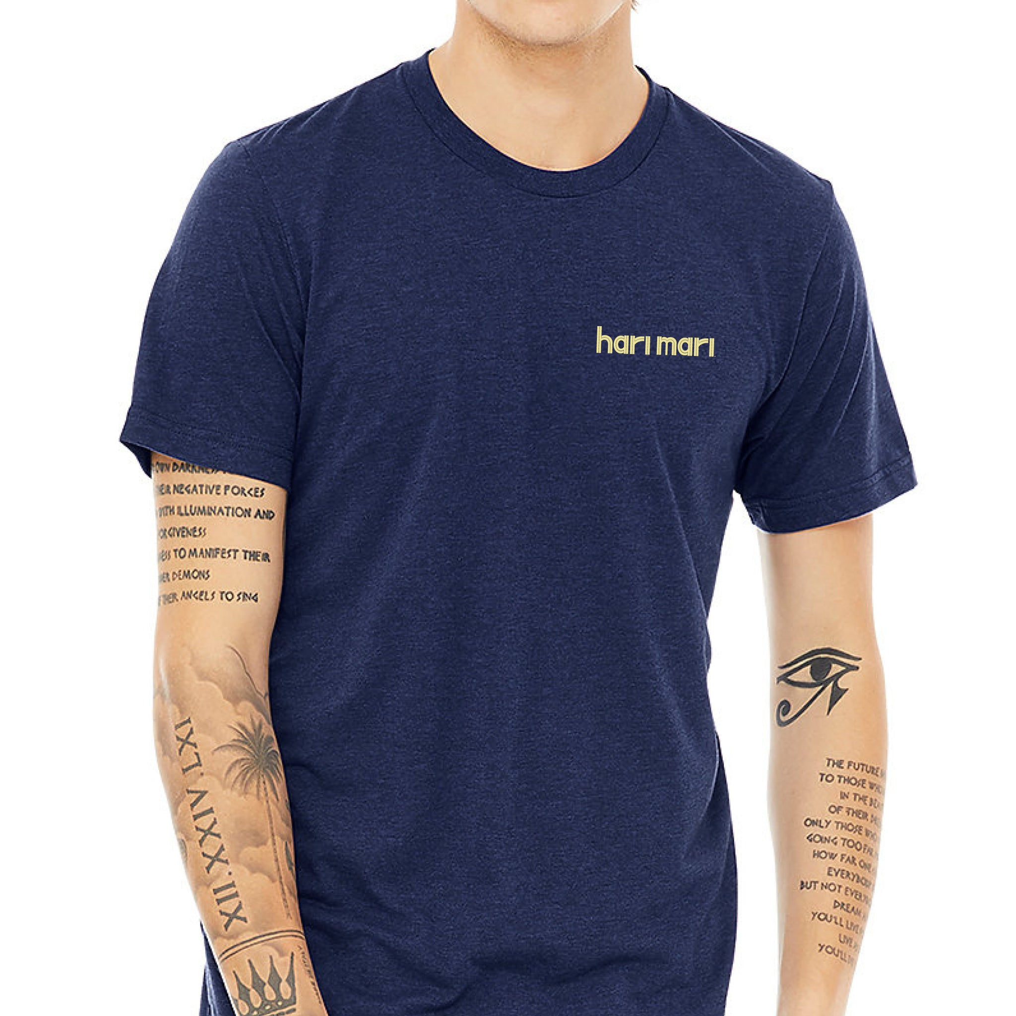 Rise Wave Tee | Navy