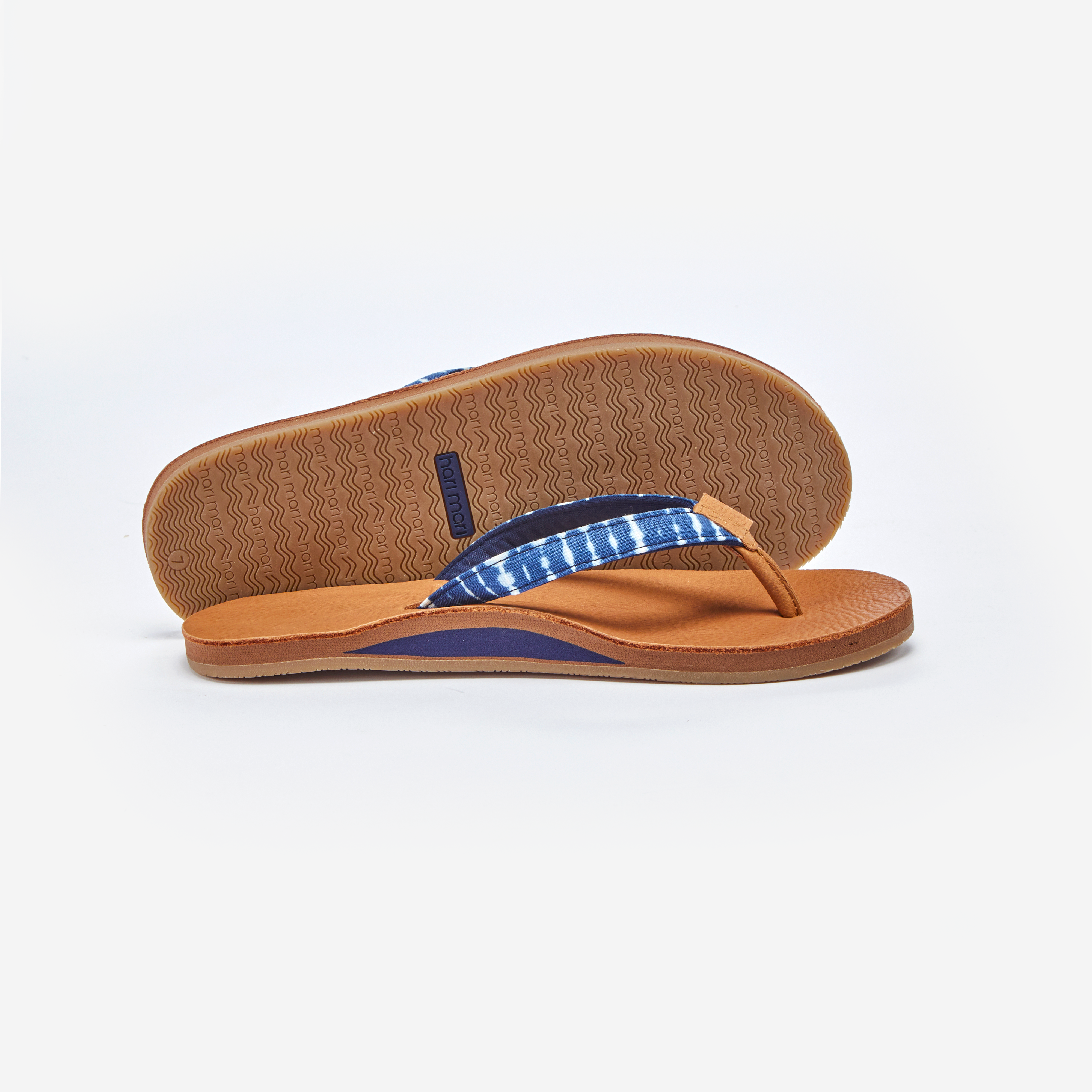 Women's Leather Flip Flops