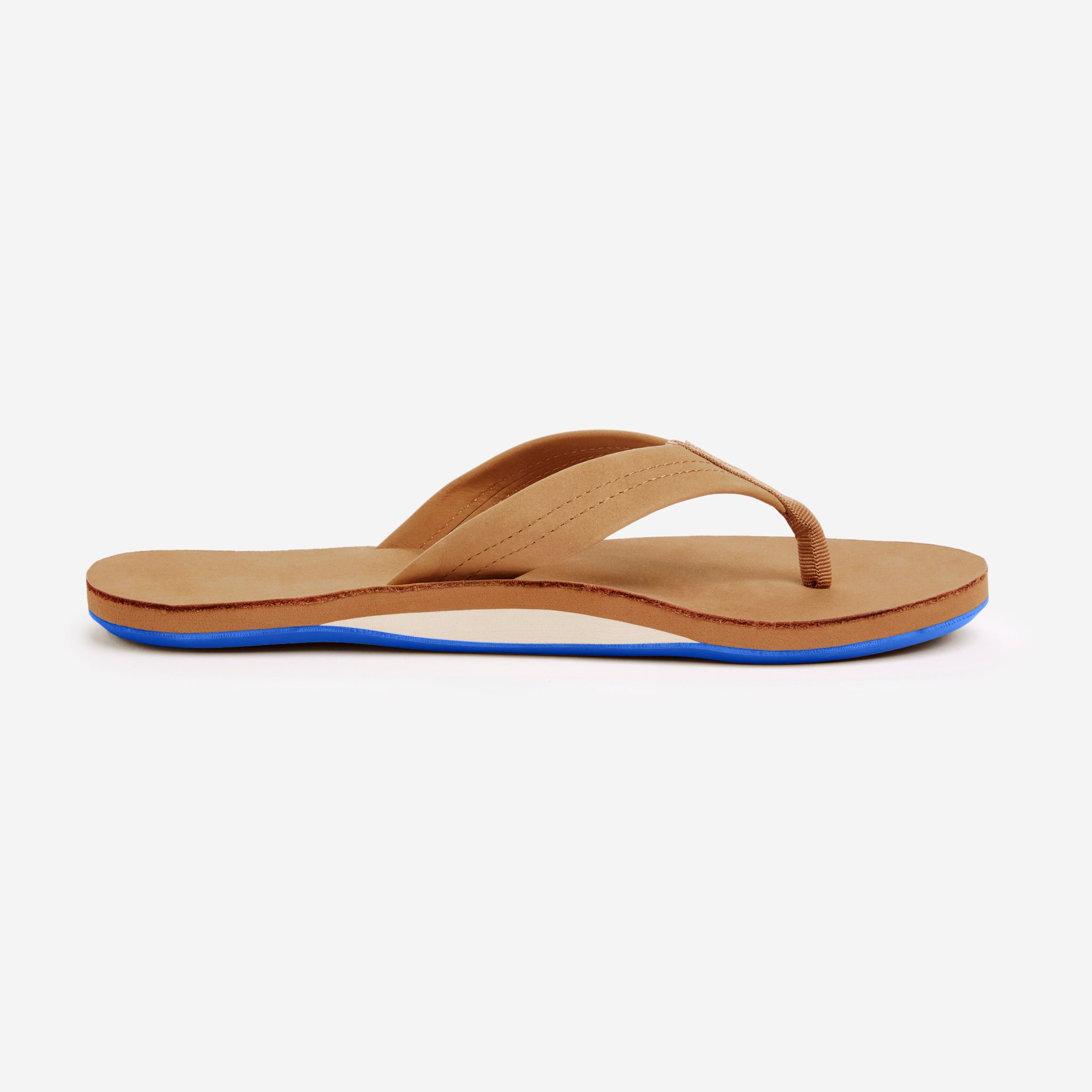 Fields Flip Flops - Tan/Blue