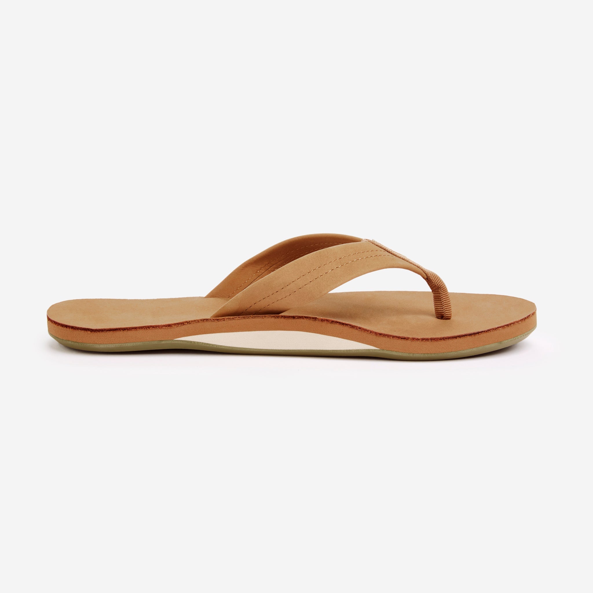 Tan/Olive Fields Flip Flops - Hari Mari Mens