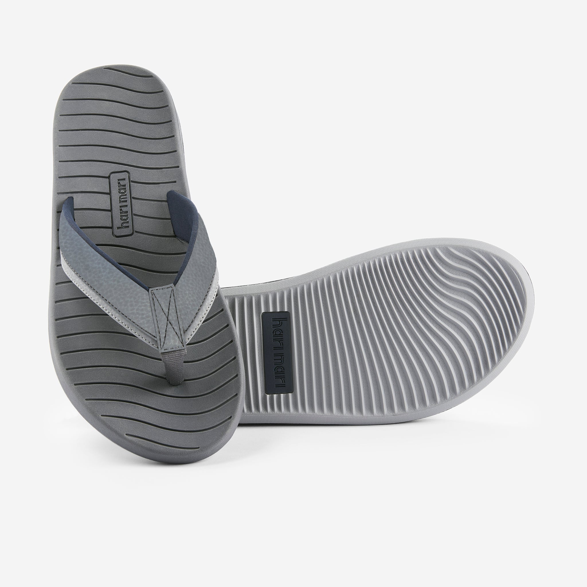 Charcoal Brazos Flip Flops - Hari Mari Mens