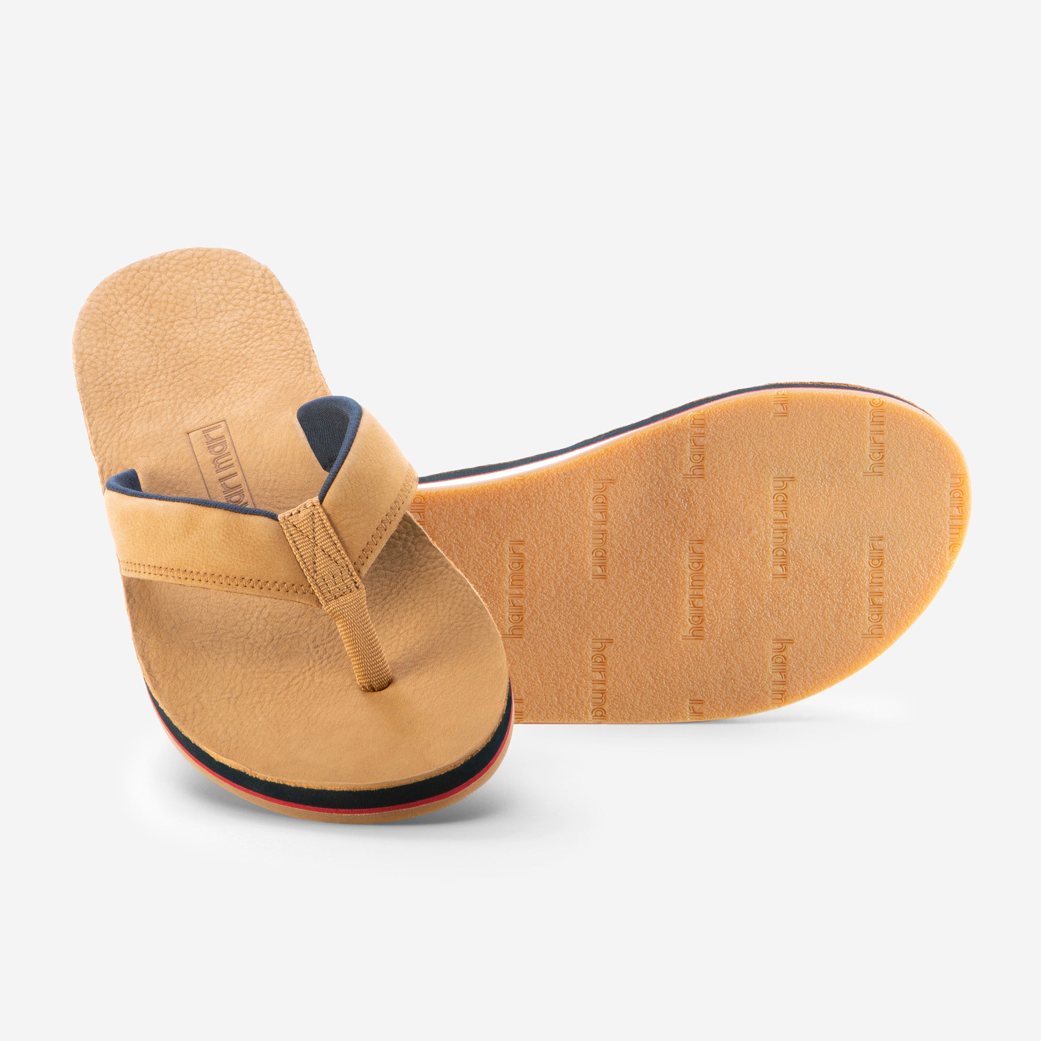 Men's Tan - Slate Flip Flops