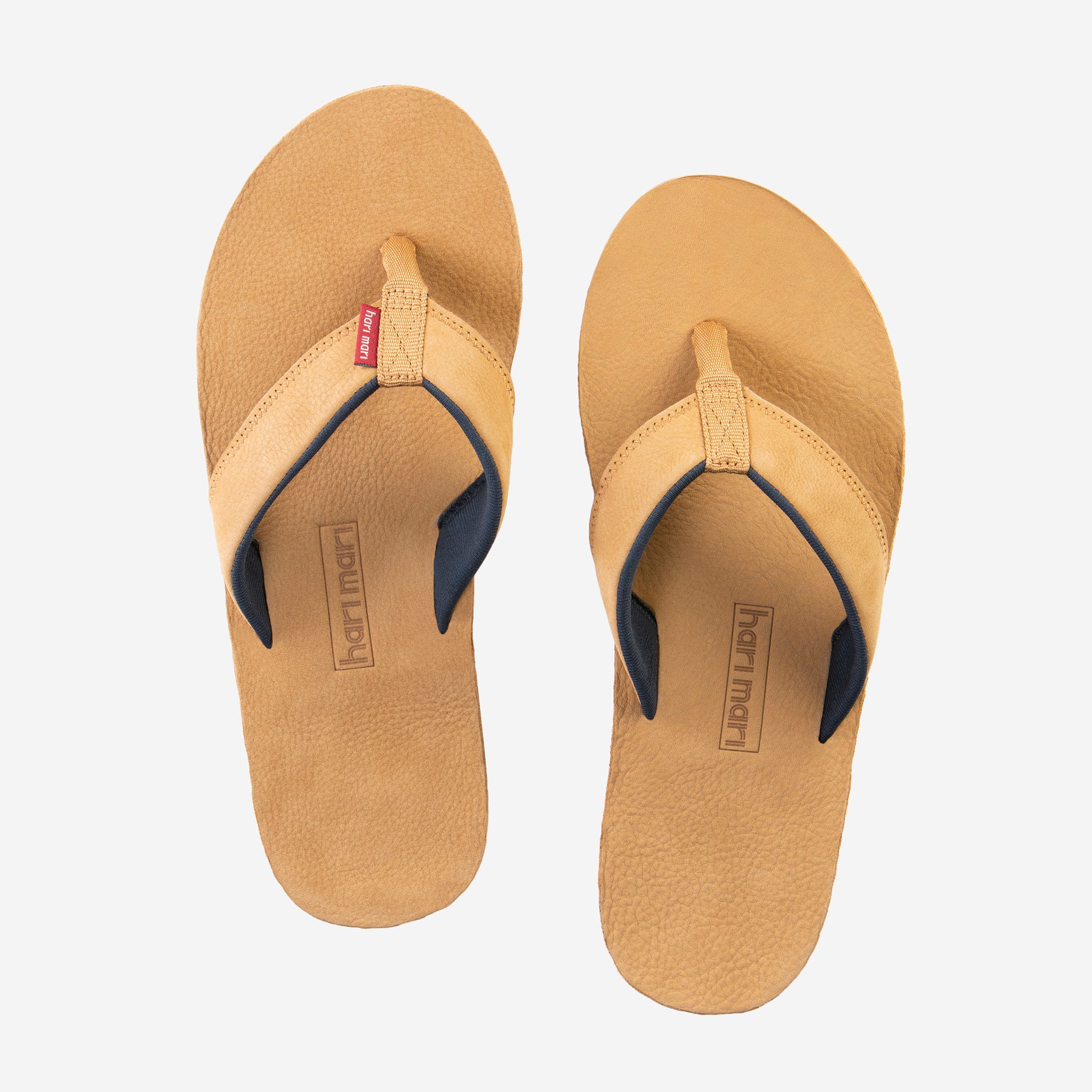 Tan - Piers Men's Hari Mari Flip Flops