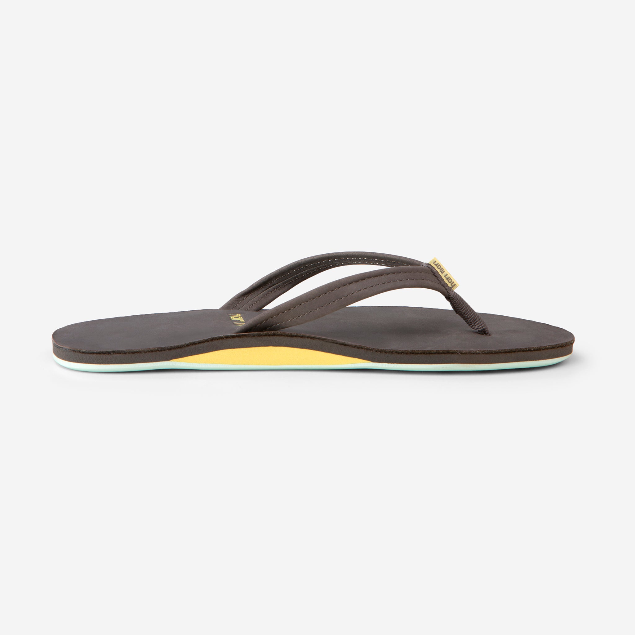 Women's Fields Flip Flops - Gray / Aqua – Hari Mari