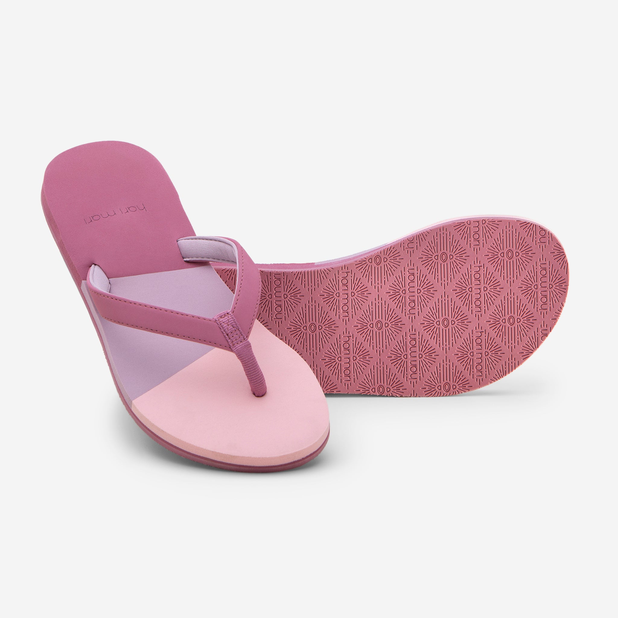 New Riverberry Yoga Flip Flops Yoga Mat Summer Sandals Women's Pink Size 7M