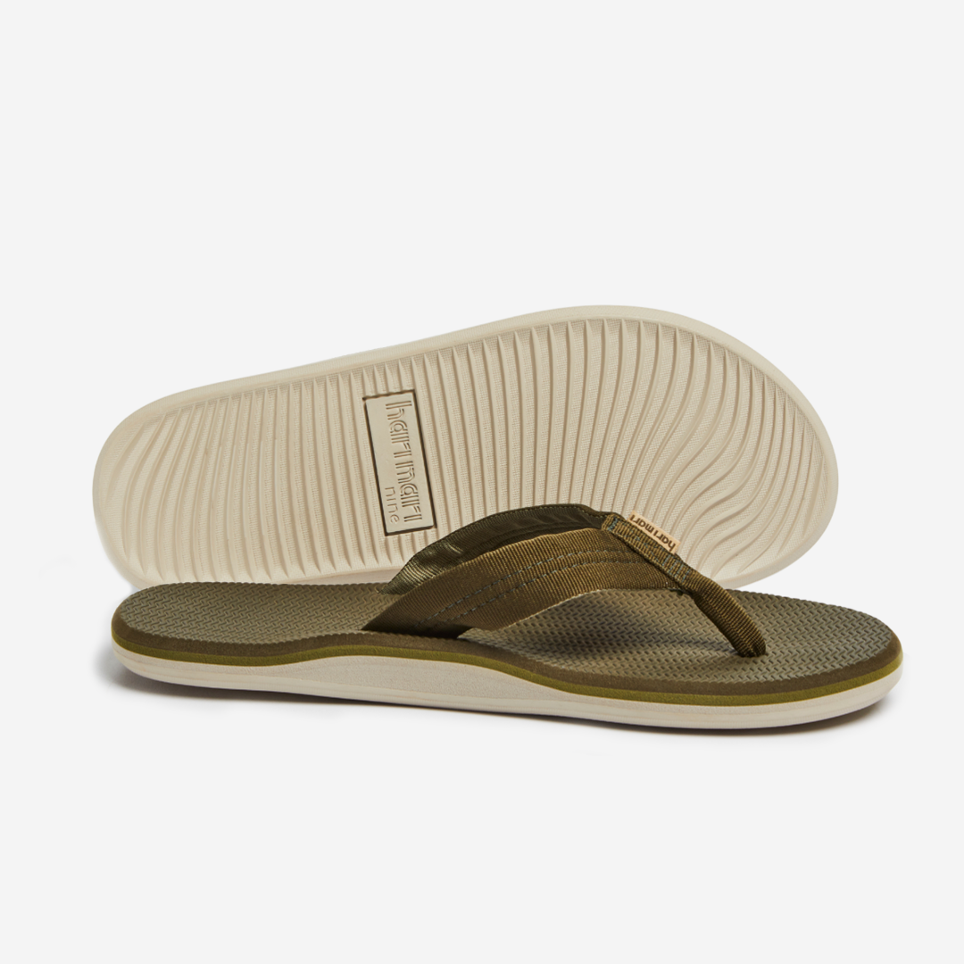 Hari Mari Dunes Flip Flops - Forest