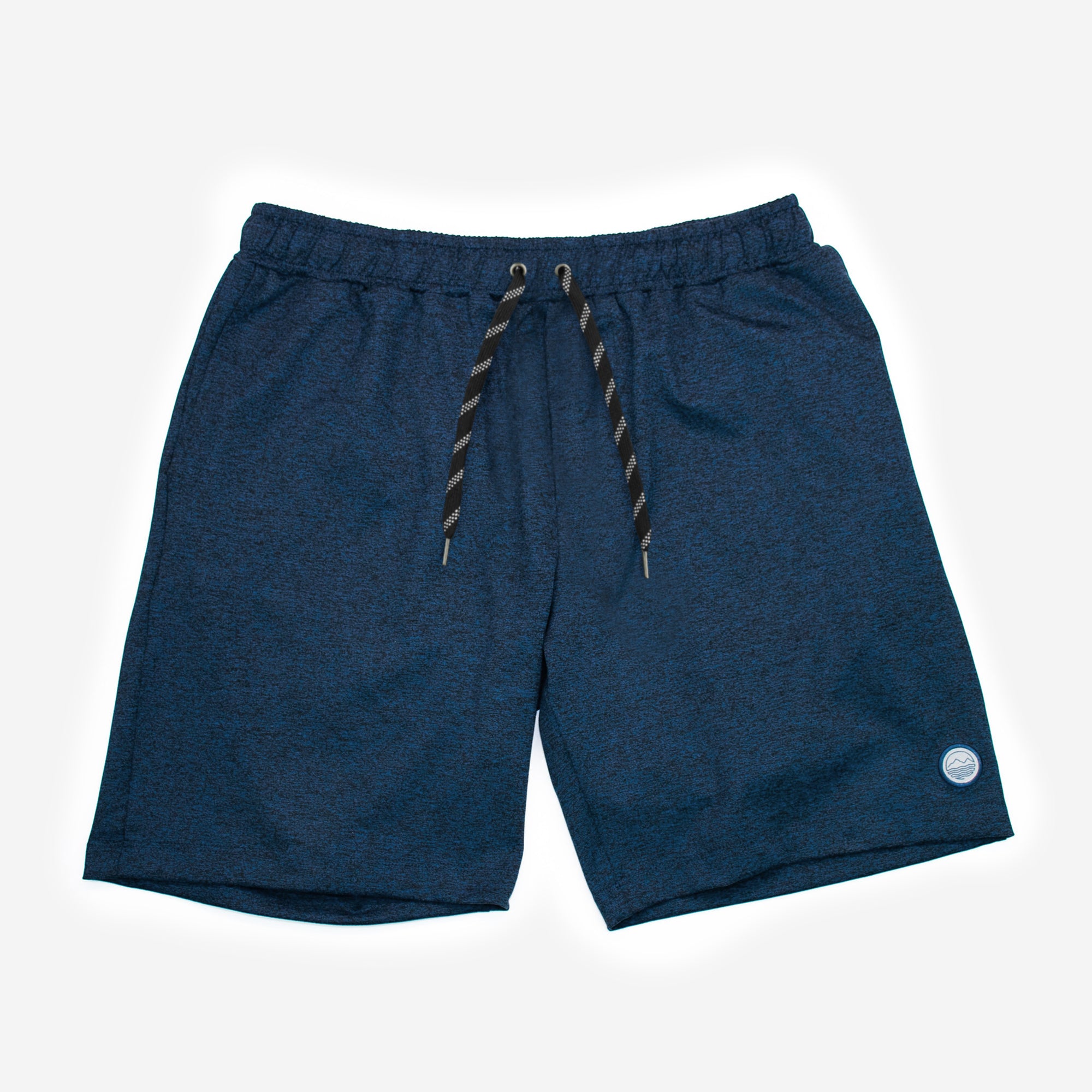 Navy stretch shorts